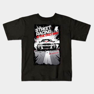 Street racing Kids T-Shirt